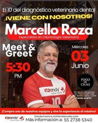 Meet and Greet Marcello Roza · Fogo de Chão CDMX · junio 2026